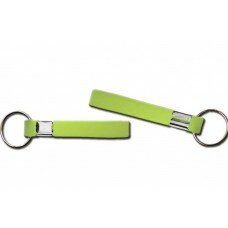 printed wristband key chain neo green 13mm
